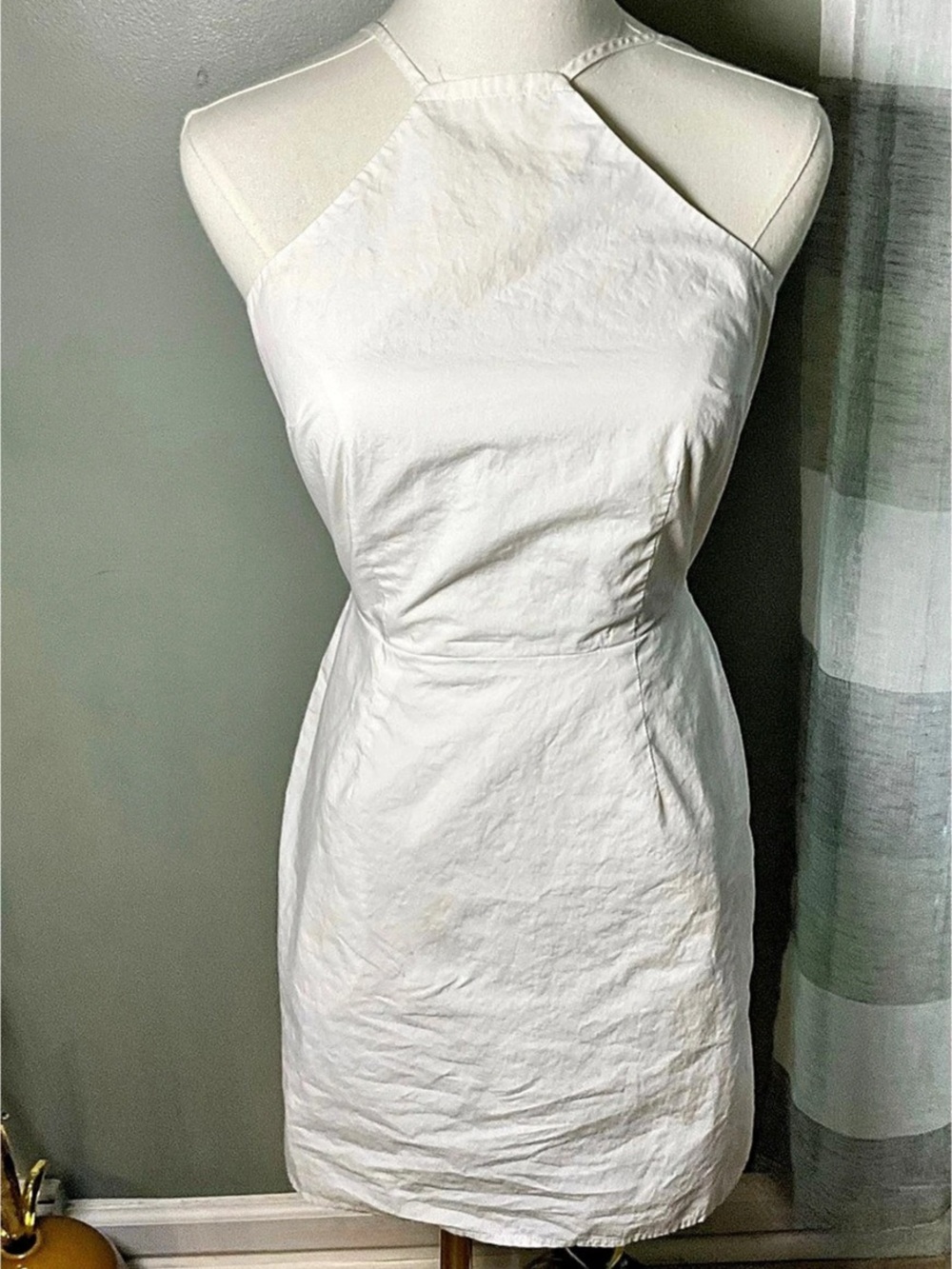 a new day Halter Mini Dress White XS